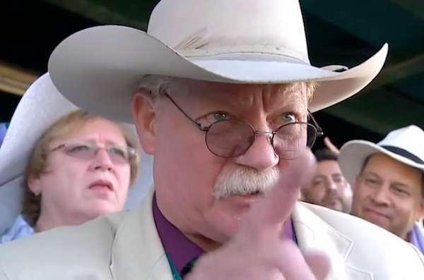 California Chrome co-owner Steve Coburn. (NBC/YouTube)